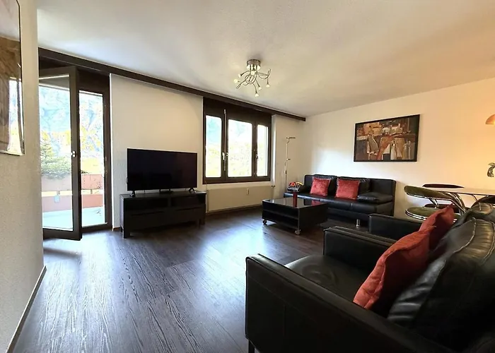 Apartment Laerchenwald 1904 - Neu Renoviert, Neben Skigebiet Leukerbad