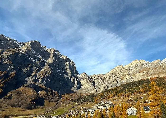 Apartment Laerchenwald 1904 - Neu Renoviert, Neben Skigebiet Leukerbad